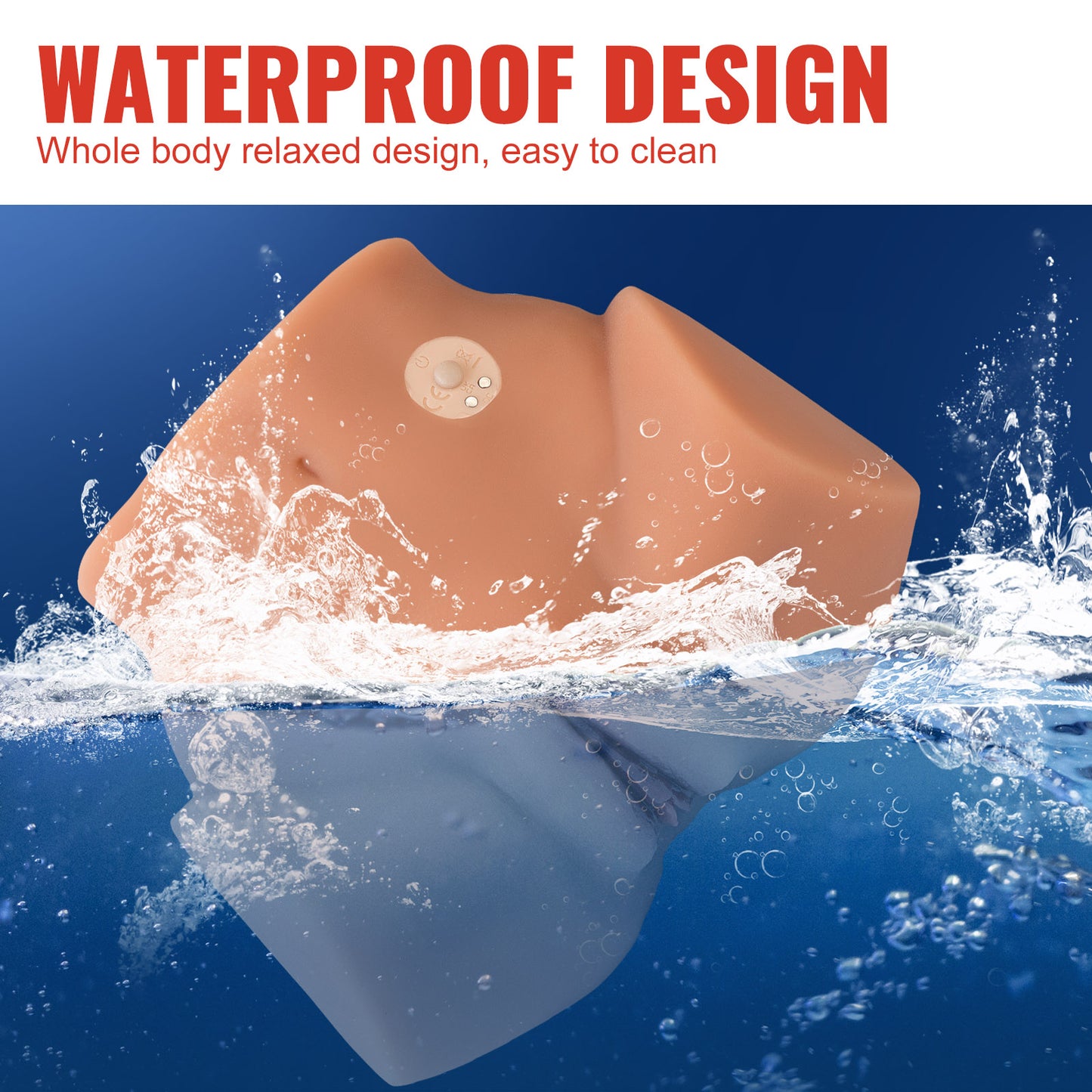 4.4lb Vibrating Virgin Sex Doll Masturbator