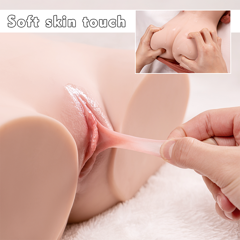 18.7LB Automatic Telescopic Vibrating Sex Doll Torso