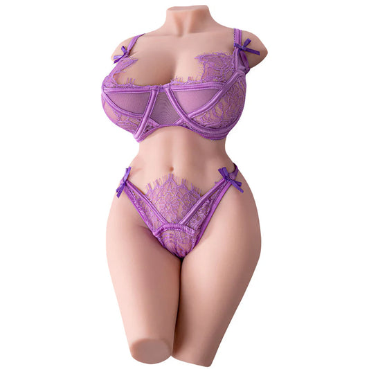 15.43LB Female Half Body BBW Big Breast Butts Life Size Sex Doll
