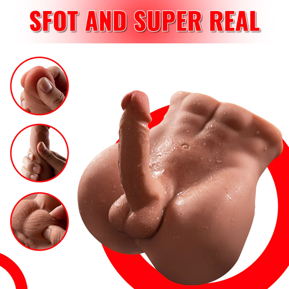 Penis & Butt Dildo Sex Toy 11.5lb