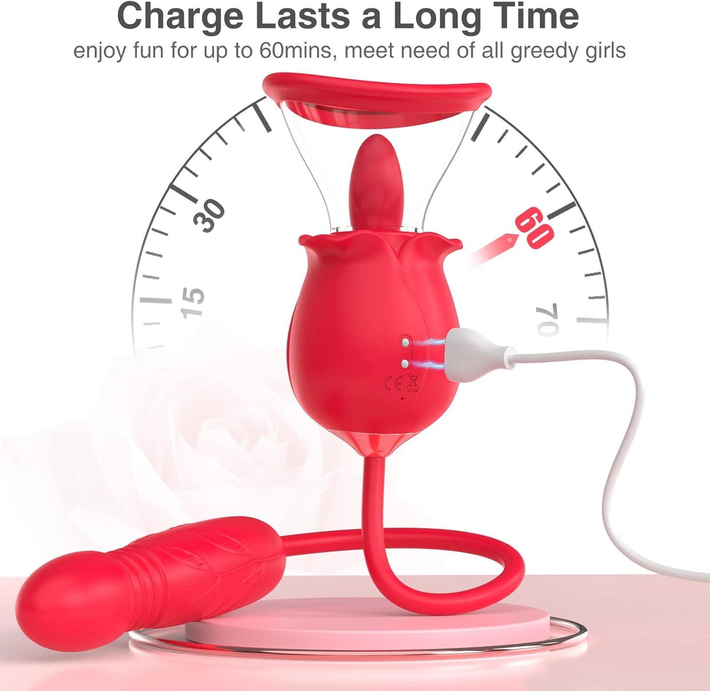 Licking & Suction Clitoral Stimulator – 10 Vibration Modes