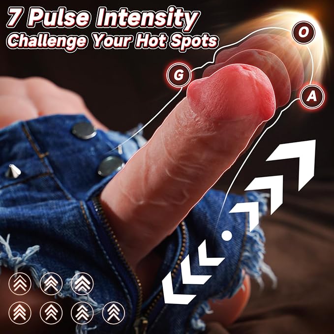 Male Sex Doll with Realistic 7.3 inch Thrusting Vibrating