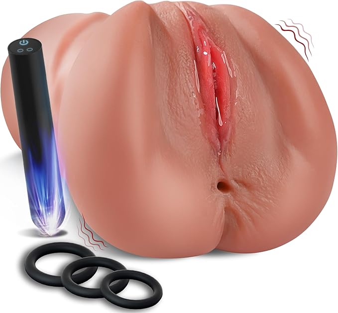 Realistic Vibrating Pocket Pussy