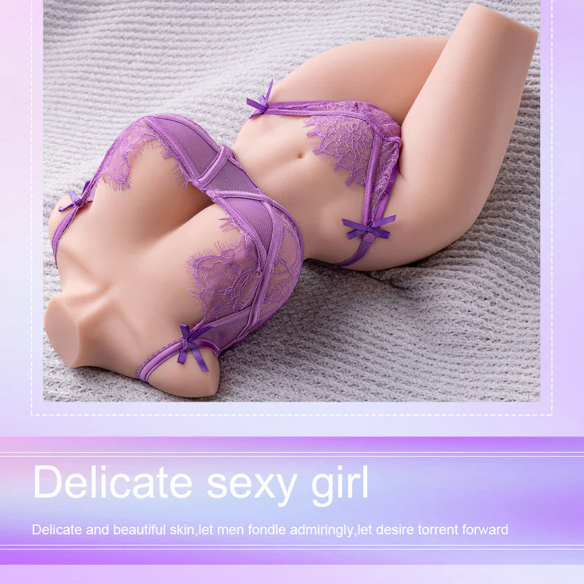 15.43LB Female Half Body BBW Big Breast Butts Life Size Sex Doll