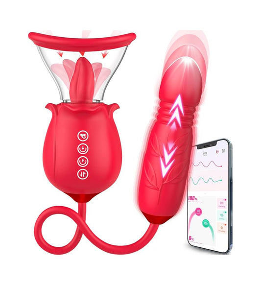 Licking & Suction Clitoral Stimulator – 10 Vibration Modes