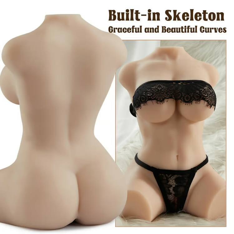 7.7lb Bouncy Titty Ultra Realistic Male Masturbator Sex Doll