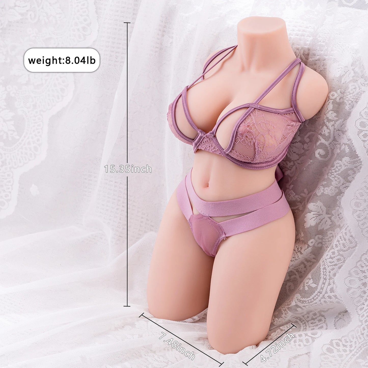 9.9lb Mini Size Sex Doll Realistic Mini Torso